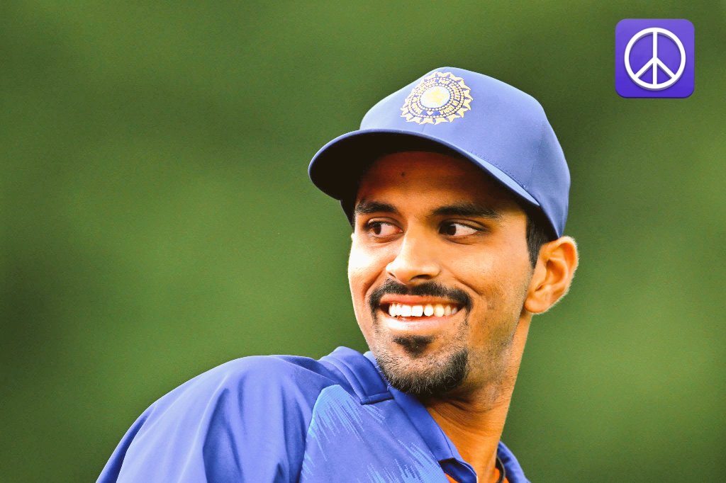 jephshay's tweet image. "Washington Sundar: Skipping the Warm-up Act to Serve Some Fiery Finals!" 🔥🏏 #DirectEntry #SundarStormsIn #INDvSL #SLvsIND