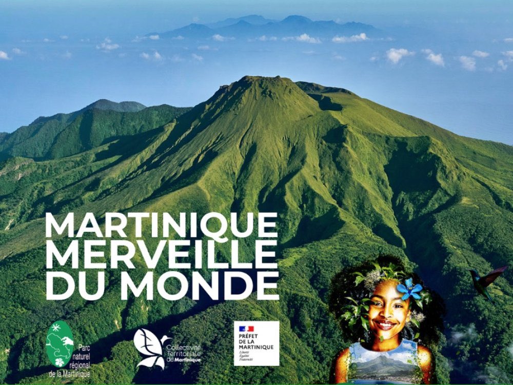 En ma qualité de présidente CA @OFBiodiversite et VP  @CRGuadeloupe, je salue l’inscription des #volcans #forêts Montagne #Pelée et  #pitons nord #Martinique au #PatrimoineMondial de @France_UNESCO. Un label pour la protection de l’exceptionnelle biodiversité de l’île soeur 👏👏