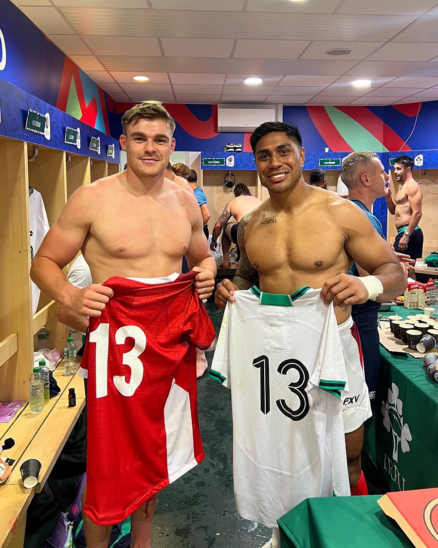 MalakaiFekitoa's tweet image. Great game mate, congratulations ireland. All the best for the rest of the campaign 🤝

Really good to catch up with some of the Munster boys too

And thanks everyone for your support last night. We appreciate you all. Let’s go again this week

Mālō ‘Aupito 🇹🇴 #RWC2023