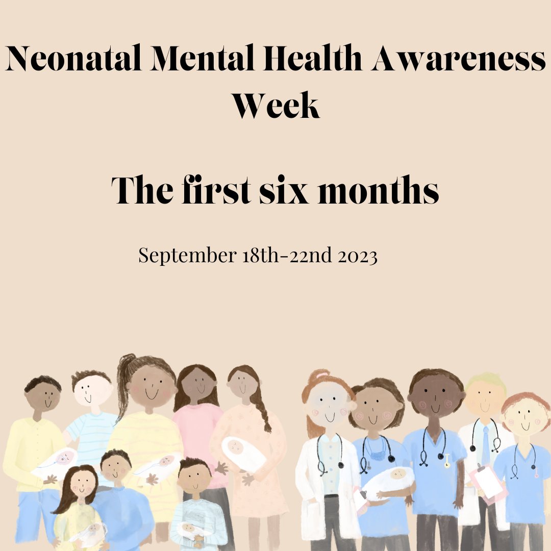 NICUMHAW's tweet photo. We are so excited to be re-launching Neonatal Mental Health Awareness Week tomorrow! We have fantastic insight into how the first six months at home are for families. Please join us in championing this and highlighting the importance of mental health for #NICU #SCBU families. https://t.co/Ode3AWzUMf