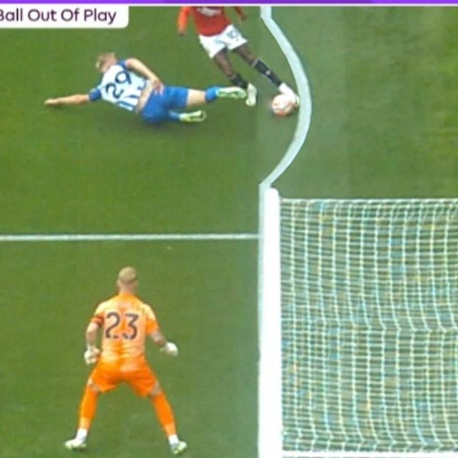 LEVELd_Up's tweet photo. Man United robbed?
Defos in from this angle ๐
@PoorEPLreferees I think you need to see this angle bro
#MUFC #VARCICAL https://t.co/AmMALY7fp6