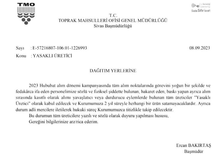 Personeline sahip çıkmak budur.