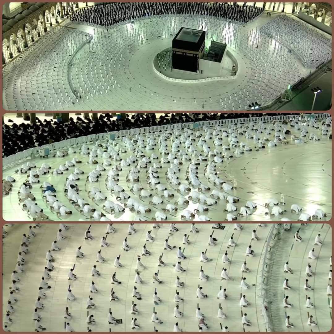 Social distancing, Makkah 2020 🕋