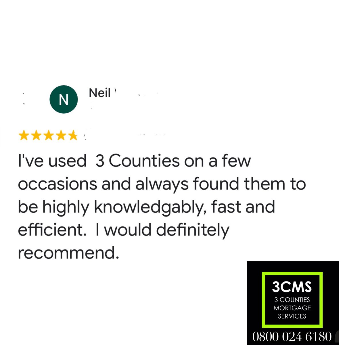 3cmsmortgages's tweet photo. Some lovely reviews received this week https://t.co/eumUsGJ4qr