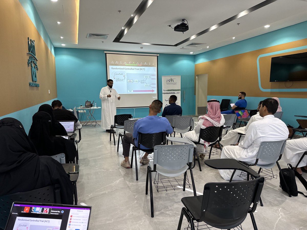 #سبتا_مكة 

وبحمد الله اختتمت ورشة العمل

“Evidence Based Practice”

لمدار يومين الجمعة والسبت
حضورياً واونلاين 

للدكتور/محمد الغامدي
<a href="/msghamdi16/">محمدالغامدي|Mohammed Alghamdi</a> 

بعيادات المختص
<a href="/IziSpecialist/">مركز المختص للعلاج الطبيعي</a> 

حضور مميز وتفاعل رائع ✨