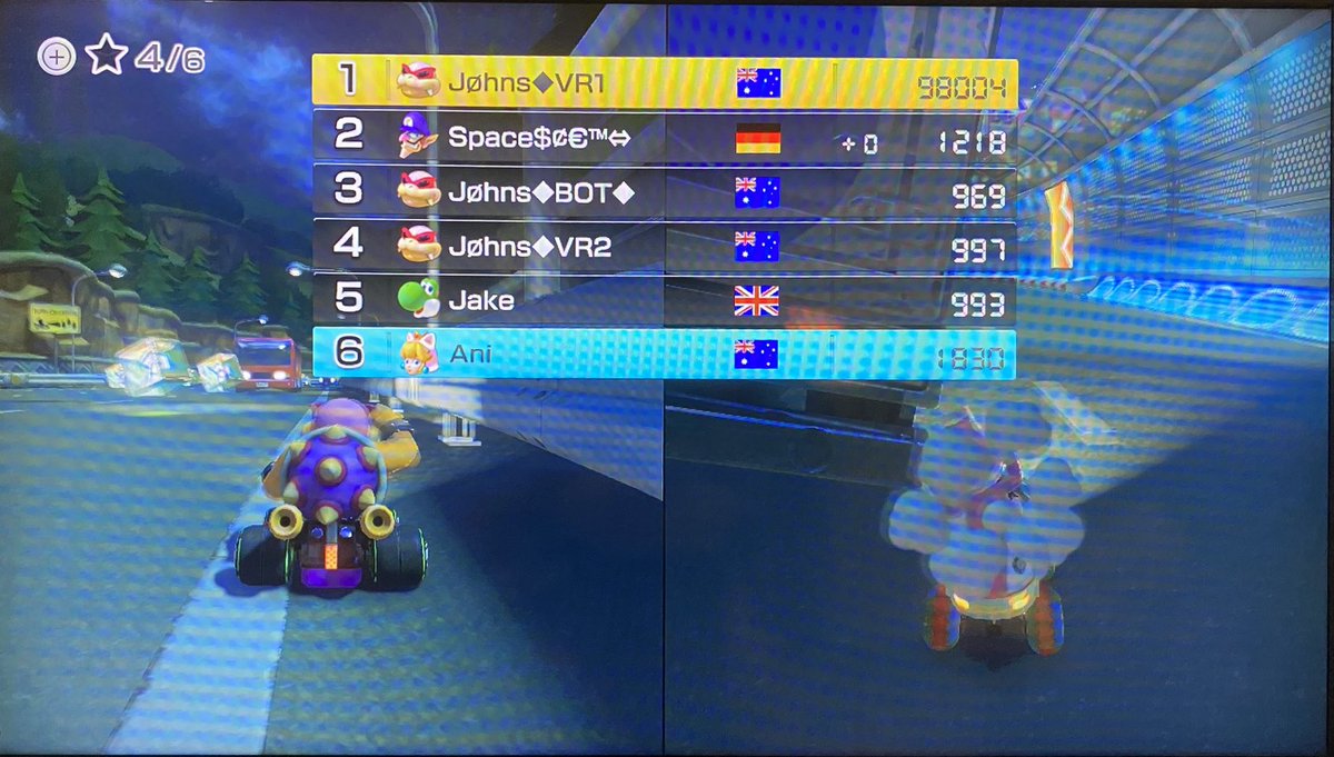 JohnsMK8's tweet photo. 98k #wiiu #mk8 
Only have 2k left to grind https://t.co/NxoSnMbpUF