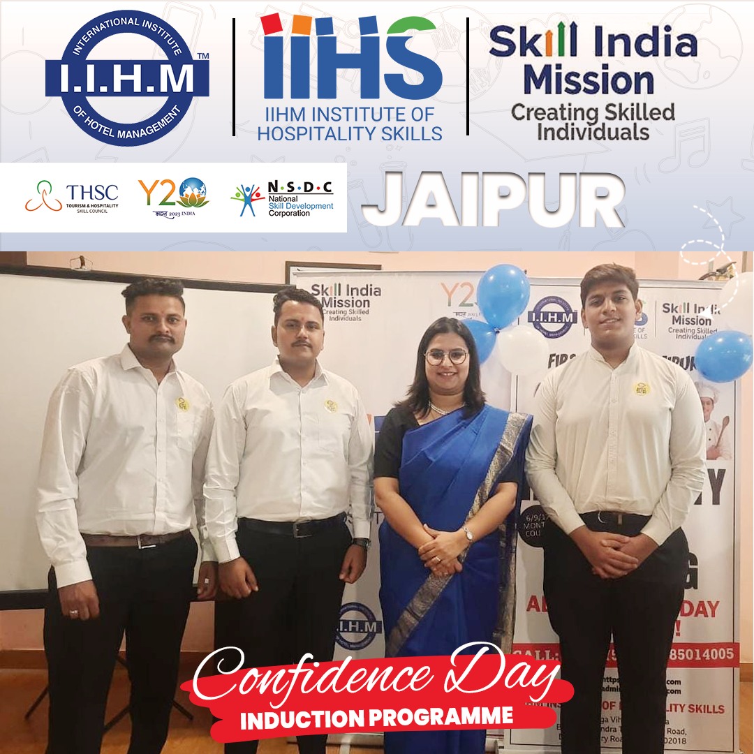 IIHMSkills's tweet photo. Welcoming the 1st batch of IIHS students in Jaipur!  Secure your future today with Admission Today, Job Today. At IIHS Jaipur.

#IIHMSkills #IIHS #IIHSJaipur #SkilledProfessionals #AdmissionTodayJobToday #Skills #HospitalitySkills #SkillBasedCourse #ChefSkills #CookingSkills https://t.co/QO8ThvsCTY