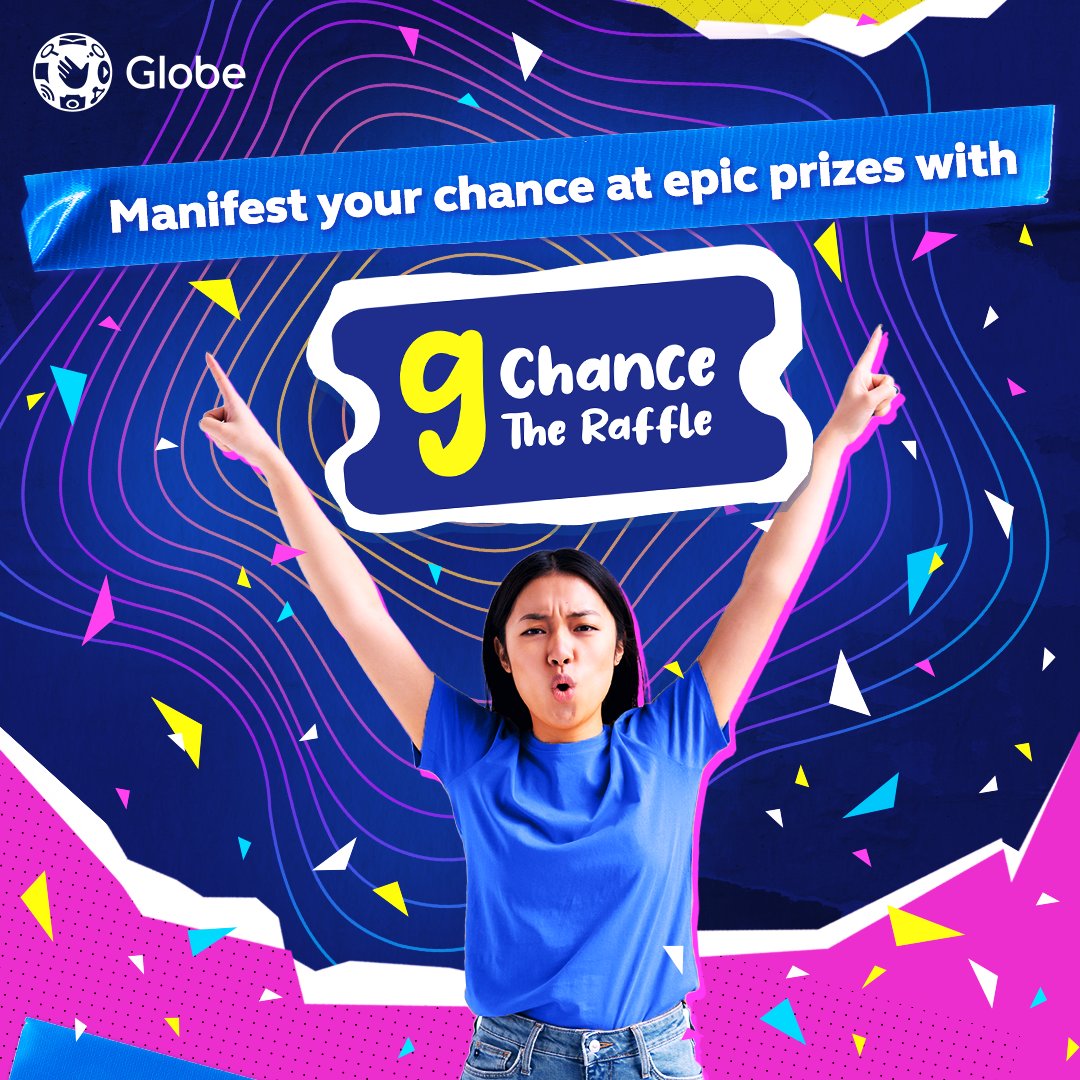 jenjacqs's tweet photo. ✨ Happy 917 Day! ✨
Get a chance to win on G Chance the Raffle! So many prizes u can win! Download app &amp; register! 🥳✨

WTD?
✨ Go to GlobeOne App
✨ Click Rewards pts
✨ Click Raffle tab 
✨ Choose ticket

#GChancetheRaffle #GDayEveryday
#Happy917Day #LittleDropOfEverything https://t.co/qapVdVeu8n