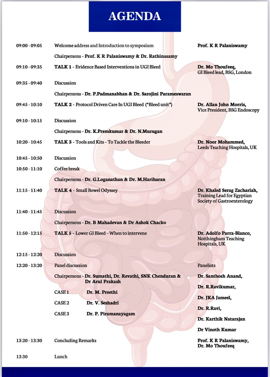 Noor_Endo (@noor_endo) on Twitter photo βUpdate on management of GI Bleedβ. Fantastic initiative by Apollo Hospitals Chennai in collaboration with <a href="/BSGInternatnl/">BSG International</a> lead by <a href="/ThoufeeqMo/">Mo Thoufeeq</a> and Tamilnadu Gastroentetologist Trust. βUpdate on management of GI Bleedβ. Fantastic initiative by Apollo Hospitals Chennai in collaboration with <a href="/BSGInternatnl/">BSG International</a> lead by <a href="/ThoufeeqMo/">Mo Thoufeeq</a> and Tamilnadu Gastroentetologist Trust.