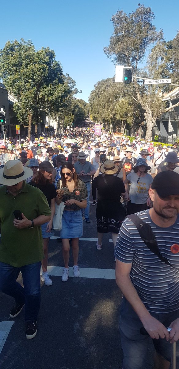 SophiaScarp's tweet photo. #WalkForYes #Sydney #yes23 #auspol https://t.co/XCmbSNKu7v