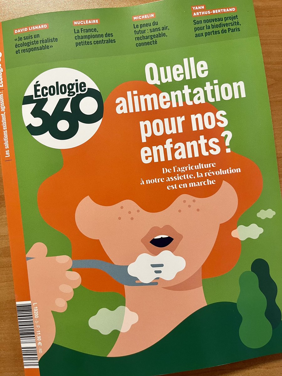 davidlisnard's tweet photo. À lire dans le magazine « Écologie 360 », actuellement en kiosque. 
Une interview dans laquelle je parle d’écologie réaliste et responsable, des actions à mettre en œuvre pour relever efficacement ce defi majeur de l’époque. 
Bon dimanche et bonne lecture à vous https://t.co/74fSW9BylV