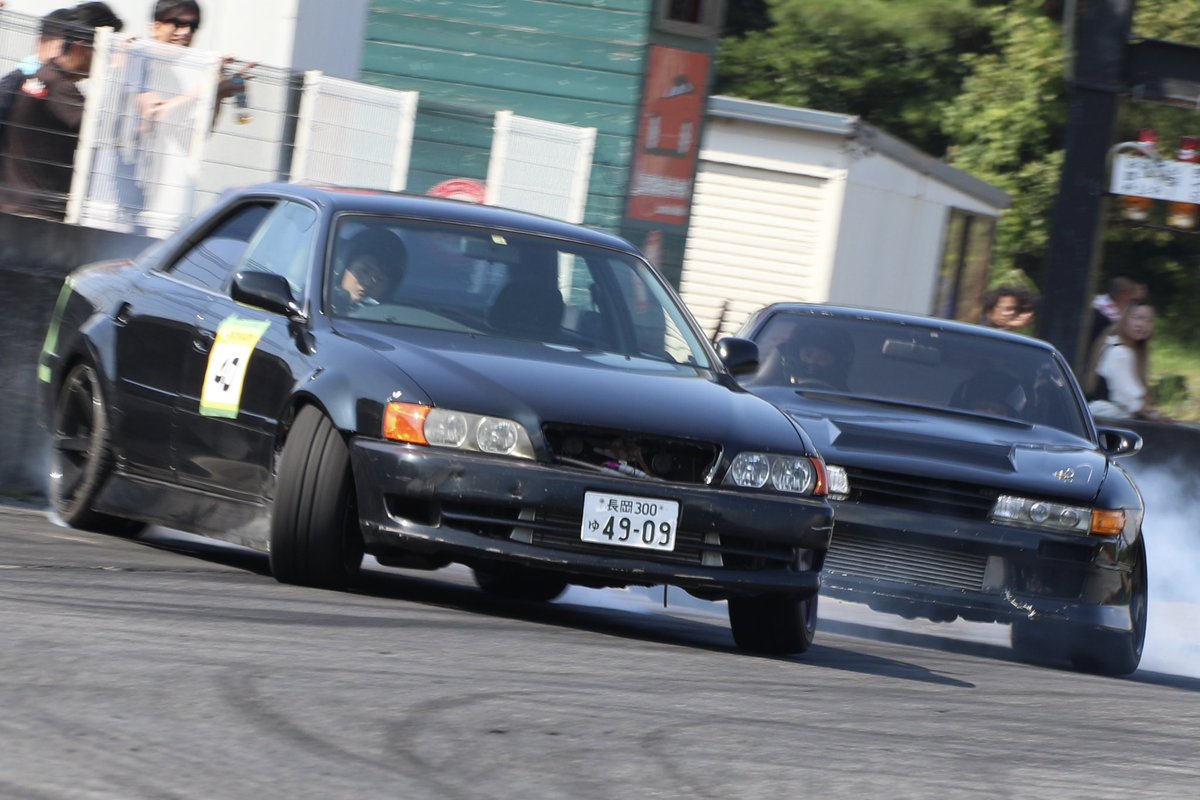 PinkL275V's tweet photo. ドリフトフリーは追走絡みも沢山見れて楽しい🚗🏁
#TOPRUN
#おわらサーキット https://t.co/IIIOzE0sul
