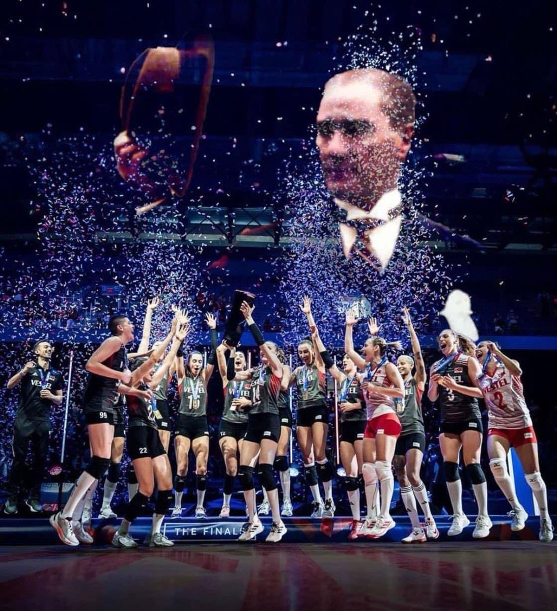 TEBRİKLER KIZLAR... 
Türkiye: 3 Bulgaristan: 0

Onlar vurdukça 
Yobaz inliyor!
Troller inliyor!
Kadın düşmanları inliyor!
🇹🇷🏐🏅🤟
#FileninSultanlari