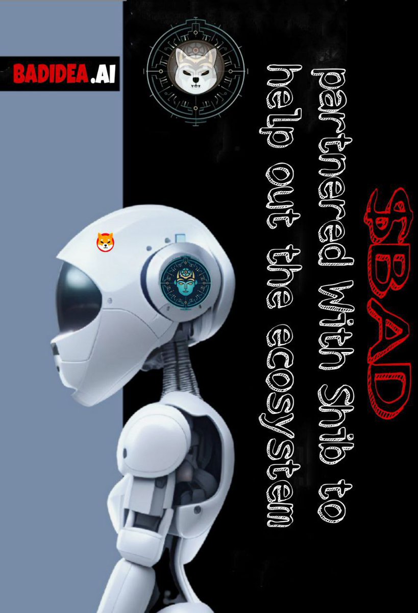 SHAHAB_MIMA's tweet photo. Imagine a future where #AI and humans create magic together. $BAD IDEA is turning imagination into reality.
๐ธ๏ธ๐ถ๏ธ
@badideaai
๐ธ๏ธ๐ถ๏ธ
#BADIDEAAI #ShibariumBeta
#CryptoForceArmy #blockchain
#MIMARMY
#BAD https://t.co/S1WARvxiM5