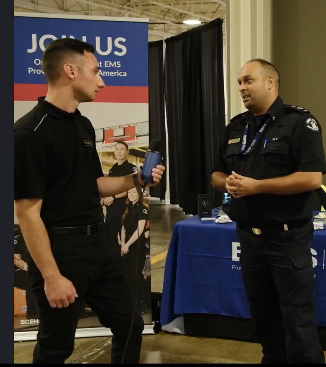 Honored to represent <a href="/BC_EHS/">BC Emergency Health Services</a> in Toronto to showcase the innovative and progressive work that we are doing to lead the paramedic profession in Canada. #paramedicine