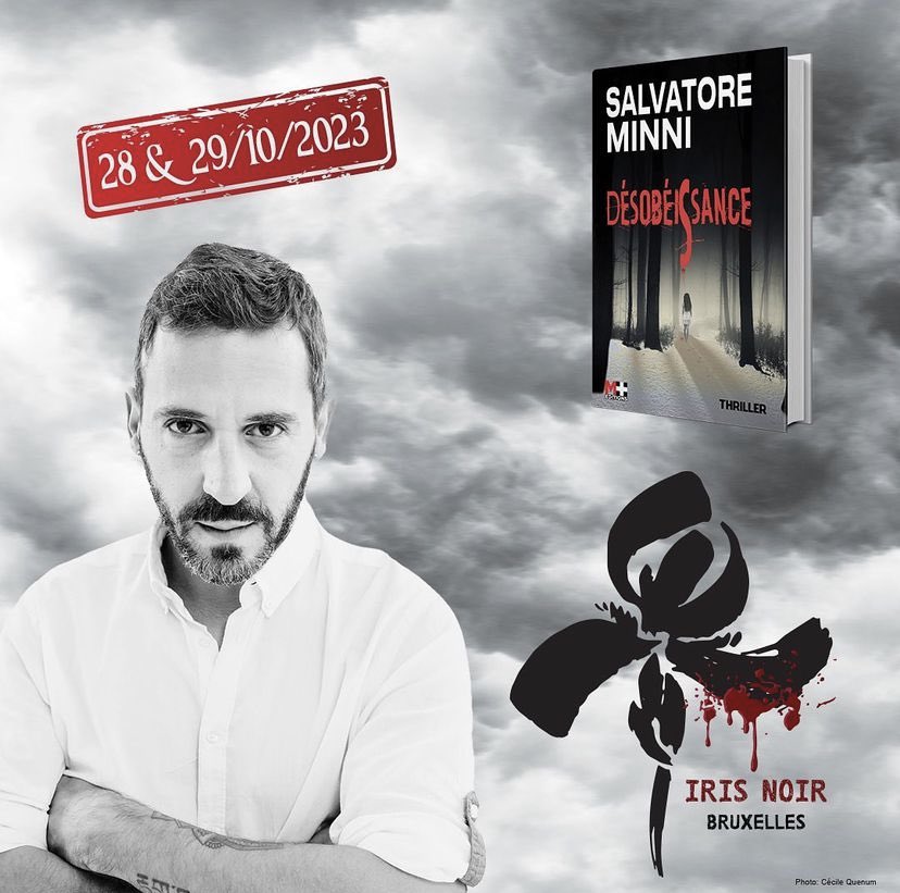 Et si on se donnait rendez-vous fin octobre, à Bruxelles ? 📚 🖤 Le Salon de l'Iris Noir Bruxelles (Salon de littérature noire) 2023 - Cinquième édition @Sal_Min13