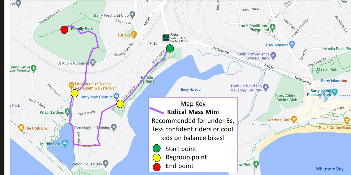 KidicalMBarry's tweet photo. Happy 20mph day! To celebrate, we're sharing our route maps for next Saturday's birthday ride!
We've got a main &amp; a mini route.
Main: for 6+ or non-stabiliser riders &amp;scooters.
Mini: for all the brilliant balance bikers!
Join us for cake &amp;fun from 1pm. Please spread the word! https://t.co/B8hyOFC3vo