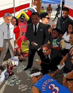 Dis what Colorado locker room was lookin like