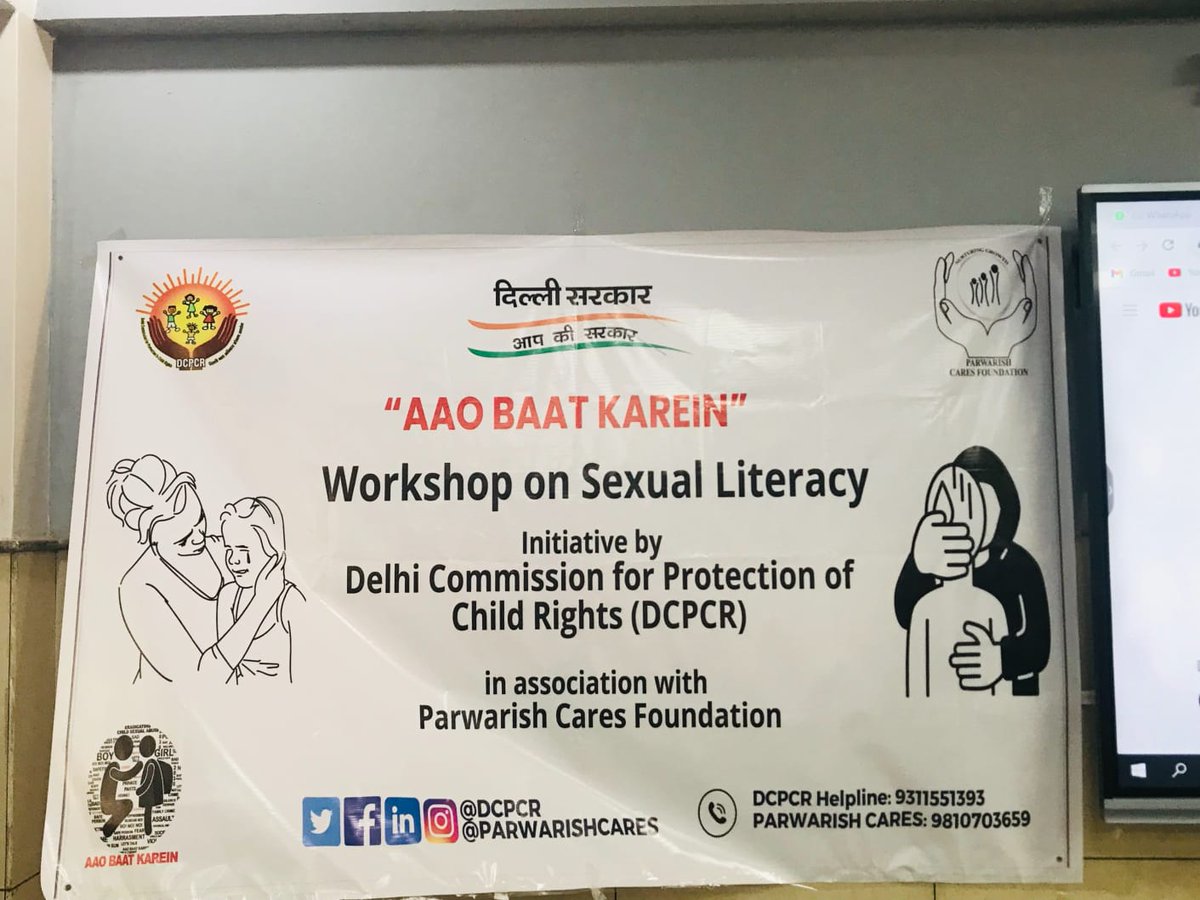 DCPCR's tweet photo. @_AkshayMehra @parwarishcares Students enthusiasm shined through this session inspiring @DCPCR to extend these sessions further for all the Delhi Govt. Schools to empower our future leaders. 3/3 https://t.co/gQqaGYzFib