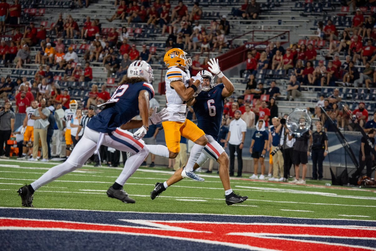 4th, 1:32: Arizona 31 - UTEP 10

Kevin Hurley ➡️ Javoni Gardere for a 25-yard touchdown connection.