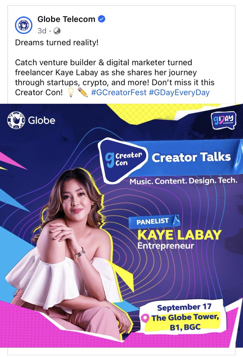Supporting our co-founder SMM @kayesocials with her Panel speaking invitation by @enjoyGLOBE 🙌

#Altswitch #MKSocialHub #GCreator