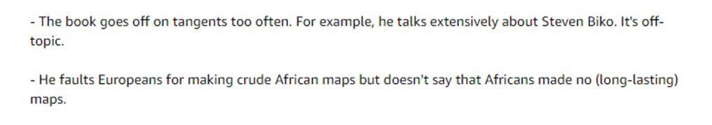 jeffpropulsion's tweet image. A white American jackass put a 2 star review of The Gifts of Africa on Amazon and wrote:  &quot;Although it has been the least innovative continent in the last 2000 years, that doesn&apos;t mean it hasn&apos;t contributed anything...&quot;🤦‍♂️

It&apos;s a book about Africa&apos;s intellectual legacy. But 👇🤦‍♂️