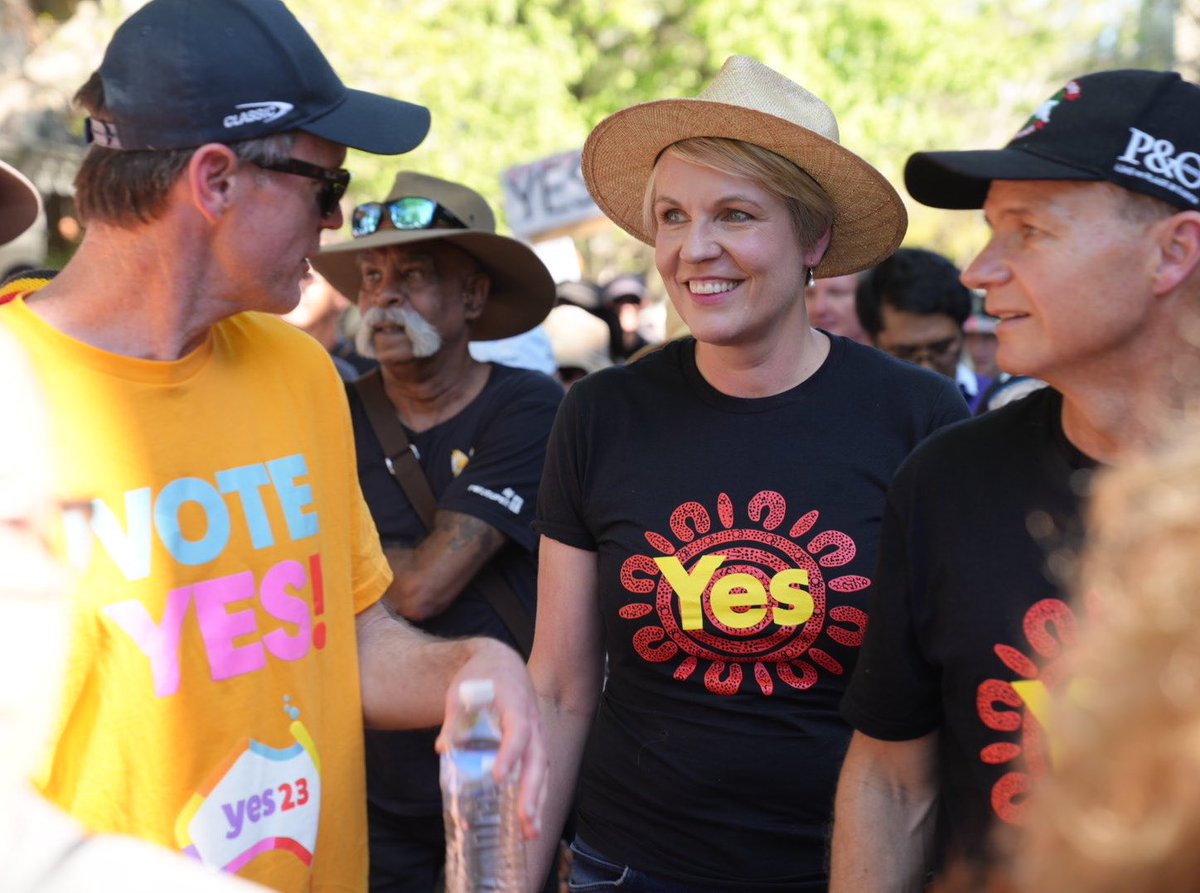 Vote yes to recognition. Vote yes to reconciliation. Vote yes to listening. Vote yes to justice. Vote yes to better results. Thank you Sydney.