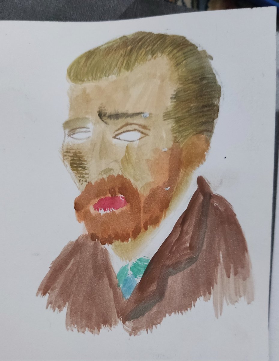ParisaFard1990's tweet photo. Good morning FAMs❤️
Have a wonderful Sunday 💖
Still available👇
🔥Vengok 🔥
Price: 0.0043 Weth
1/1 editions ✅
Physically painting (water colour painting)
Link: https://t.co/KGywtuqKod
#nft #glitchgang #someone_u_know #oxpa #KursedSociety #ddclub #supporteachothers https://t.co/CZja8XtiN3