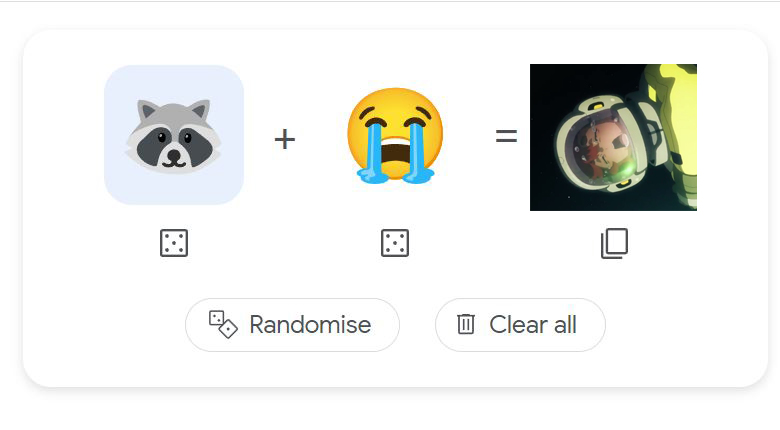 🦝+😭=