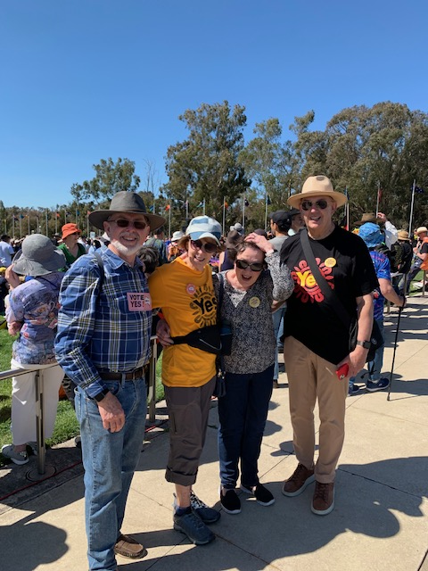 PaulBongiorno's tweet image. Happy to join thousands in Canberra walking and yearning for the fair go that is YES.
#Yes23au
