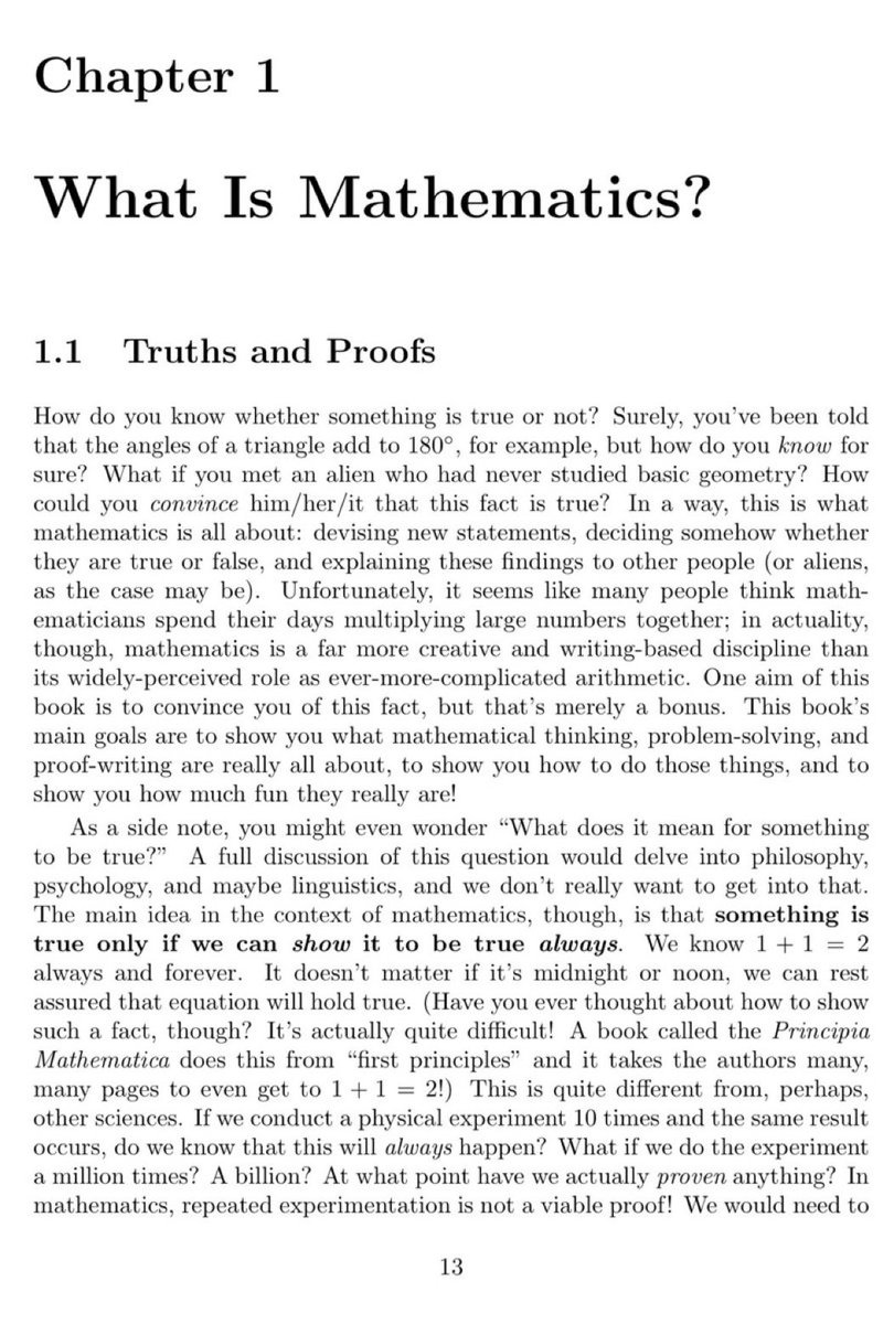 Download 698-page PDF >> Everything You Always Wanted To Know About Mathematics*

(*But didn’t even know to ask)

A Guided Journey Into the World of Abstract Mathematics and the Writing of Proofs

 math.cmu.edu/~jmackey/151_1…