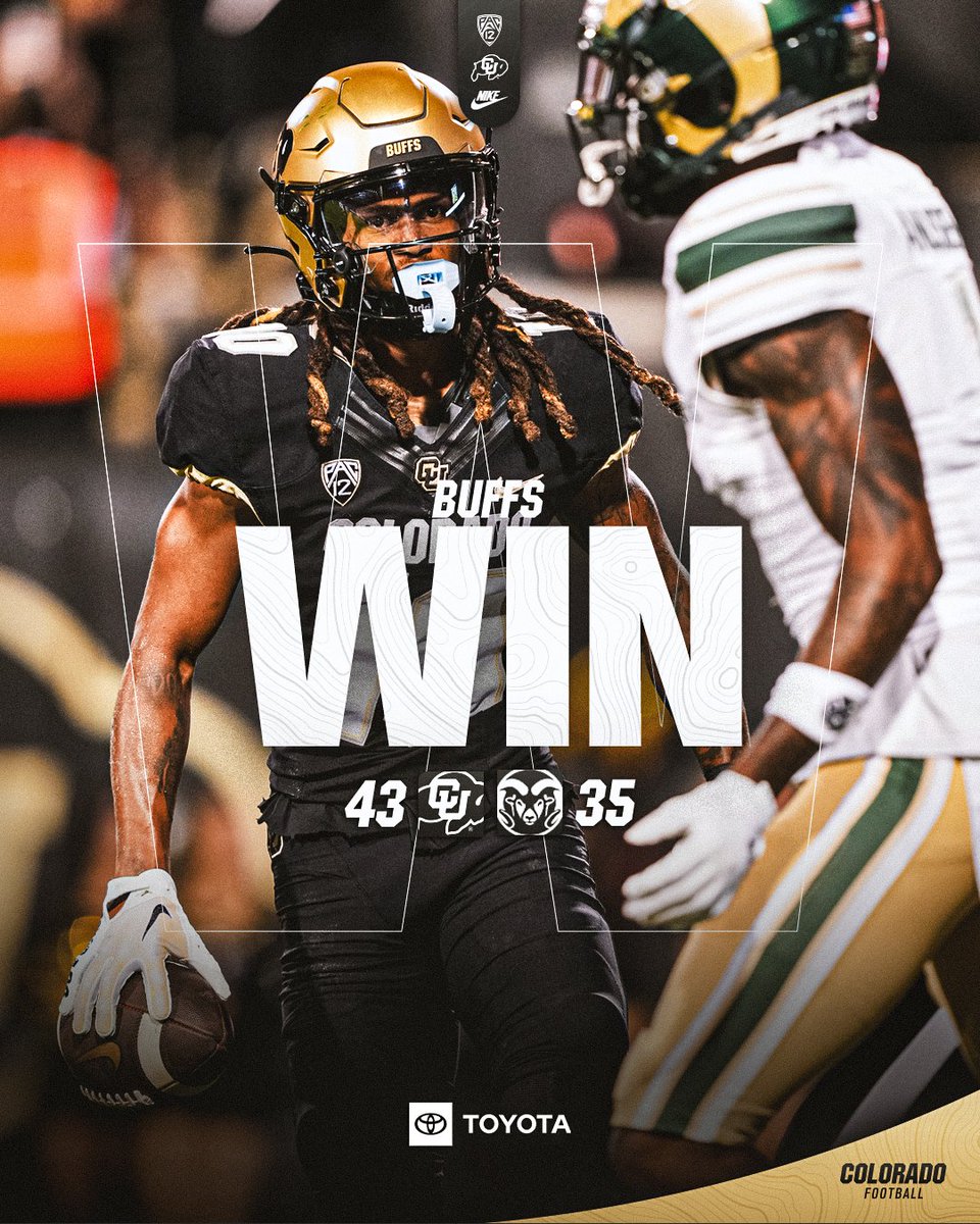Colorado Buffaloes tweet media