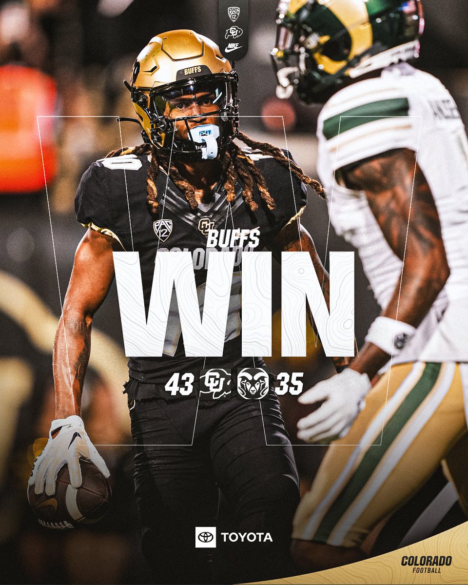 BUFFS WIN!!! 🦬 #GoBuffs