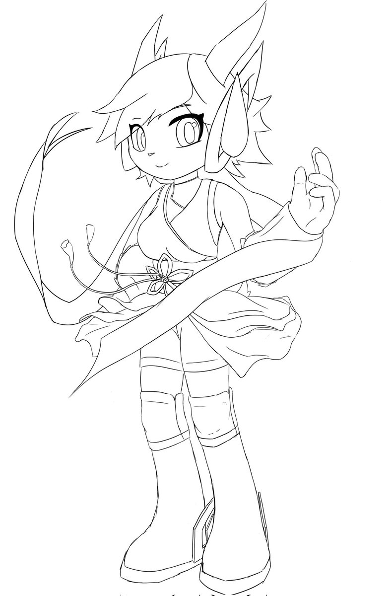 simulug's tweet image. Lilac Sketch

Should I draw Neera too?