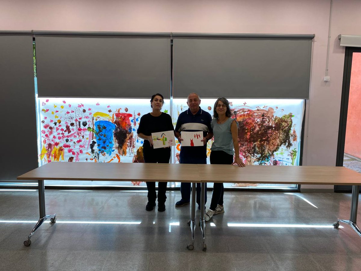 AjSFCodines's tweet photo. ✏️ Èxit de partipació al concurs de dibuix #FMcodines23 amb 29 dibuixos presentats ➡️ La nostra Festa Major #sfc182!
- Categoria A (1r a 3r): 18 dibuixos👉guanyadora Joana Vidal
- Categoria B (4t a 6è): 11 dibuixos 👉guanyadora Júlia Massana
Els més petits van fer Art Bebé ‼️ https://t.co/pO3YlLhRqP