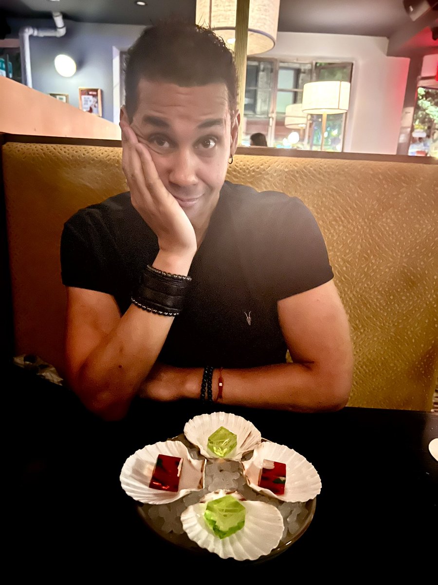 TheNotoriousNIK's tweet photo. I’ve literally never seen a #jelloshot since high school! Damn you @markdemosstudio when I said I’m about to get “white girl wasted” I was kidding! 🤣 #happybirthday to me! https://t.co/jwNwFoSPVW