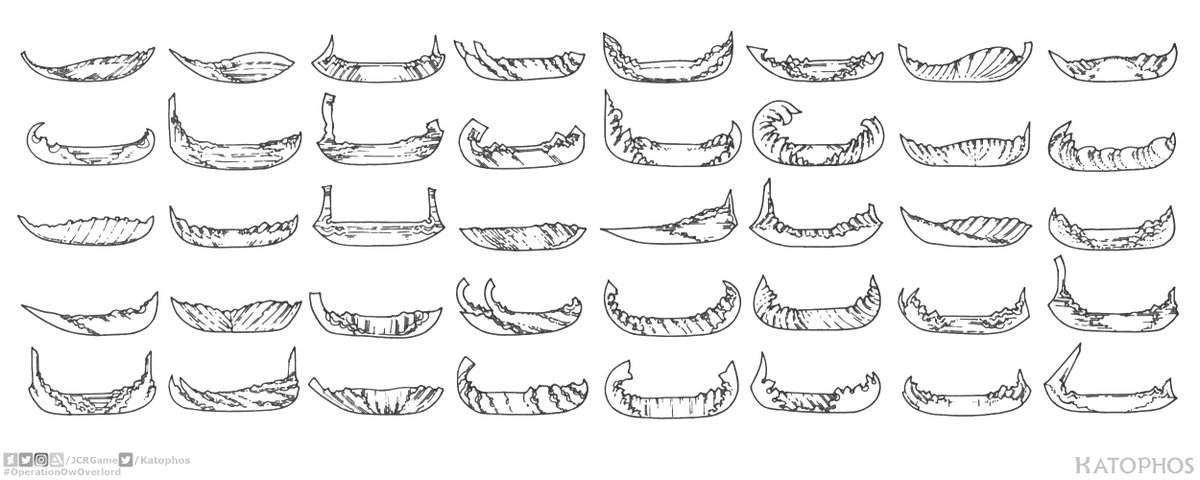 Katophos's tweet photo. Monster waifu canoes. #Katophos #OperationOwOverlord #fantasy #anime #manga #conceptart https://t.co/HwCo7vlfjS