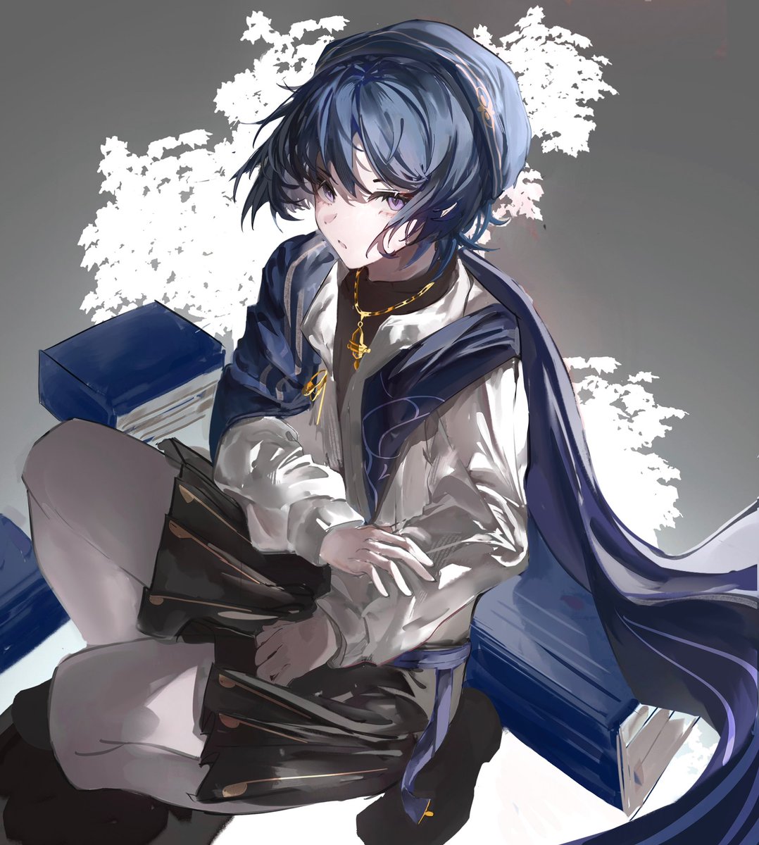 #GenshinImpact #scaramouche
买了，画了