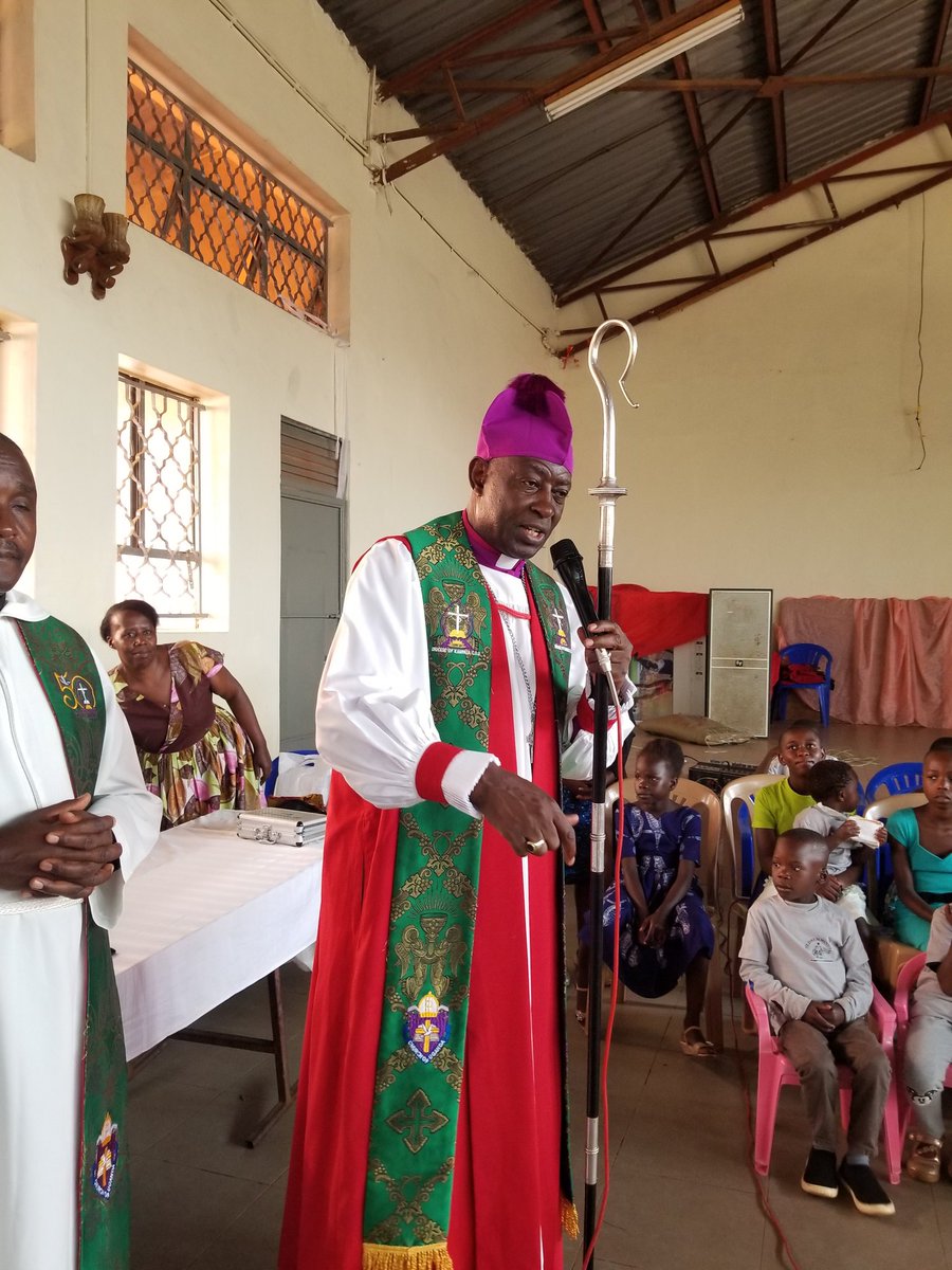 #UPDATE: An inspiring day as the Archbishop of <a href="/ChurchofUganda_/">Church of Uganda</a>, the Most Rev. Dr. <a href="/Archbp_COU/">Archbishop Stephen Kaziimba</a> graced children's church St. John's COU Kamwokya with his presence, showering them with blessings before leading the second service.
#coufamilytv #EnrichingLives