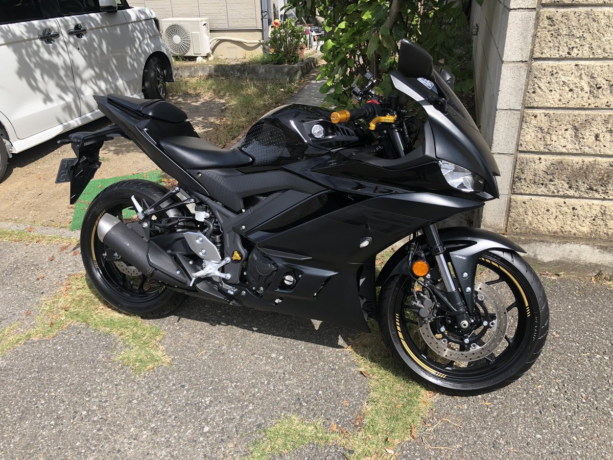 洗車したったー
#yzfr3
#バイクのある生活