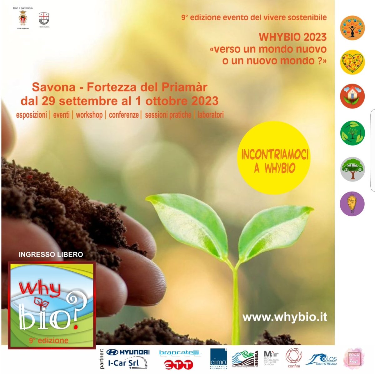 WhyBioSavona's tweet photo. @WhyBioSavona è alle porte....
Segui la manifestazione su https://t.co/R0SfGuwKGQ https://t.co/WdcXErntvt