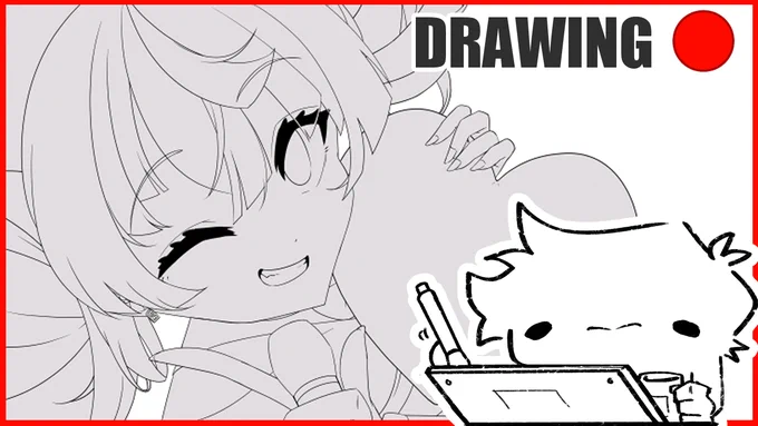 Take a break from commission to draw something else today while stream
https://t.co/WHolINZfrC 