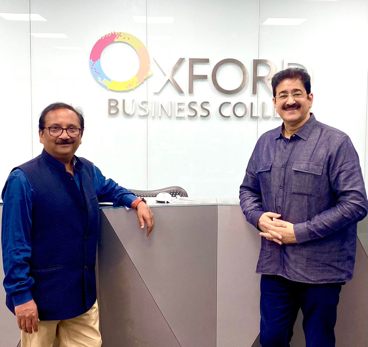 Business education stands supreme, embodying unparalleled prowess and potential-Invited by Dr Padmesh Gupta at Oxford Business College at Oxford, UK. 🇮🇳 🇬🇧 Indo UK Film and Cultural Forum of ICMEI #icmei #indouk #education #culture