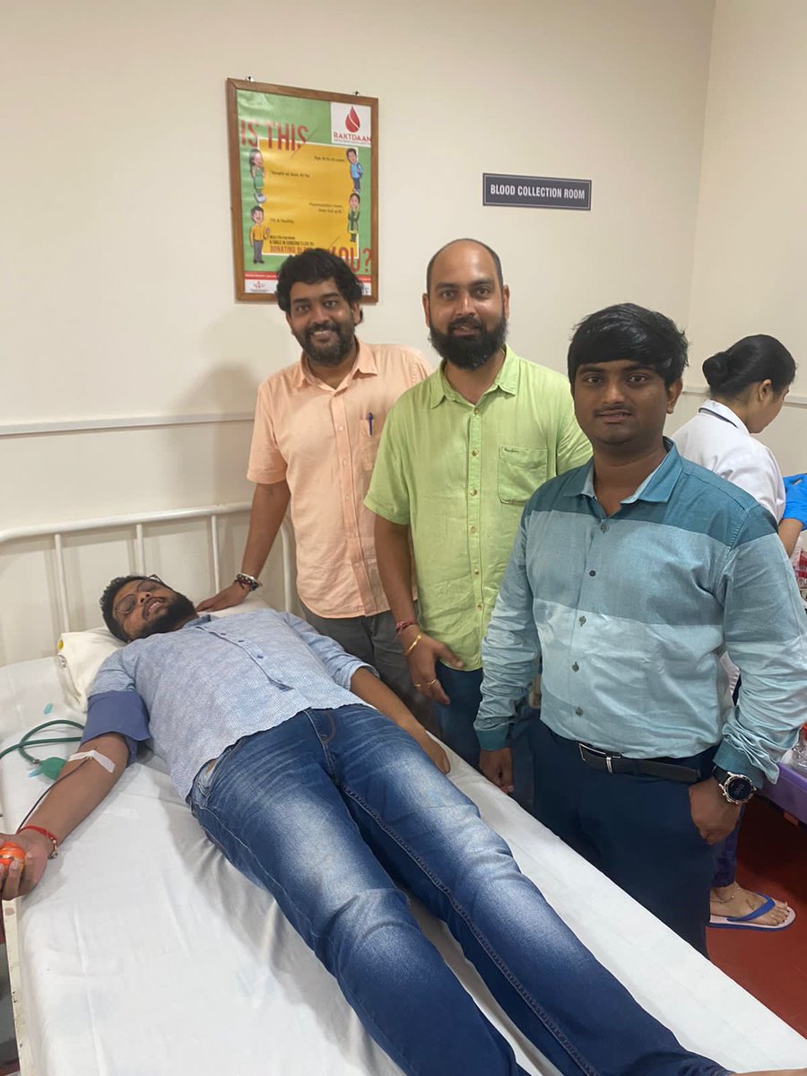 Bjym4margao's tweet photo. Blood donation camp organised on the occasion of our beloved @narendramodi ji’s birthday ♥️ in presence of our Ex. CM and MLA @digambarkamat and @DamuNaik and karyakartas of BJYM south goa @BJYM 
@GoaBjym @BJP4Goa @BJP4Madgao https://t.co/nuwYvQ4yDu