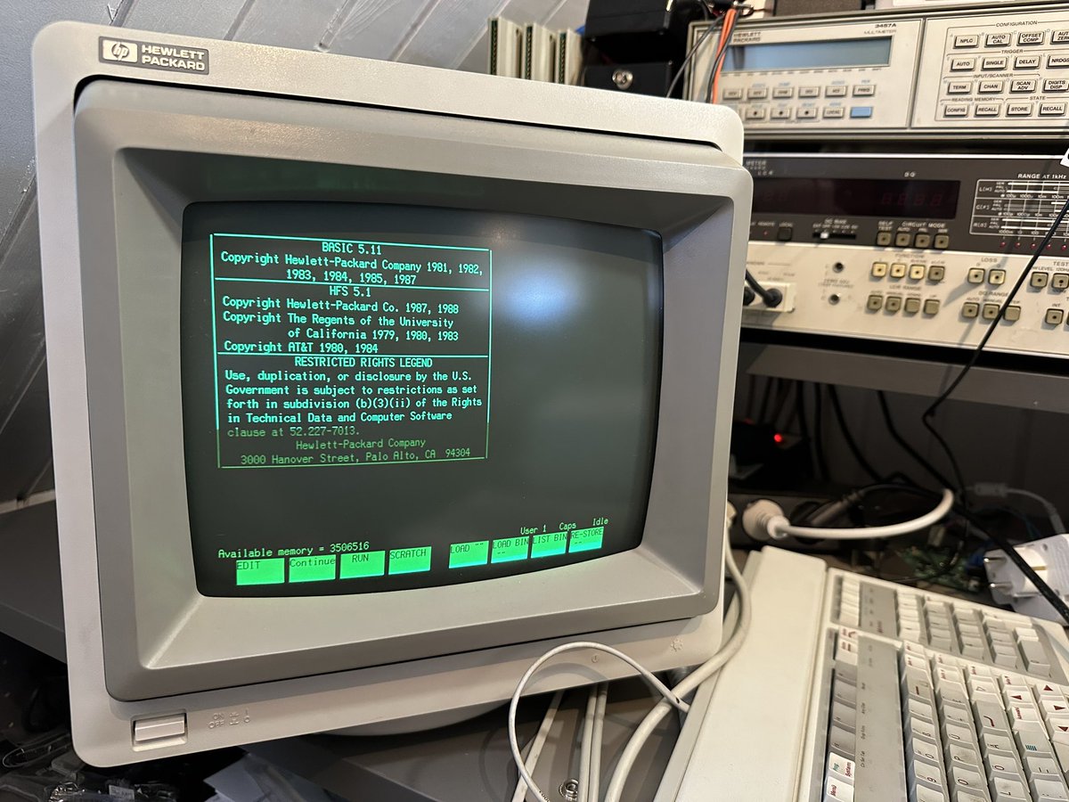 BoscoMac's tweet image. I have completed the first RAM card for the HP9000/300. 3 MB out of 4 MB of RAM were detected. #hp9000 #hpbasic