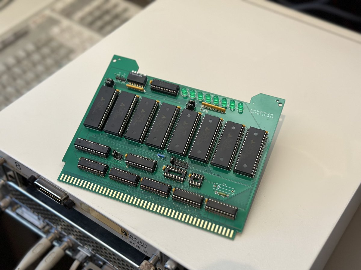 BoscoMac's tweet image. I have completed the first RAM card for the HP9000/300. 3 MB out of 4 MB of RAM were detected. #hp9000 #hpbasic