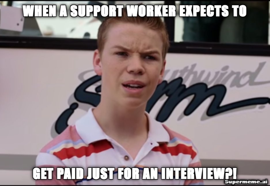 jonathan_bredin's tweet photo. No way! #NDIS #SupportWorker #Disability #partoffindingajob https://t.co/MlcAKI7rPN