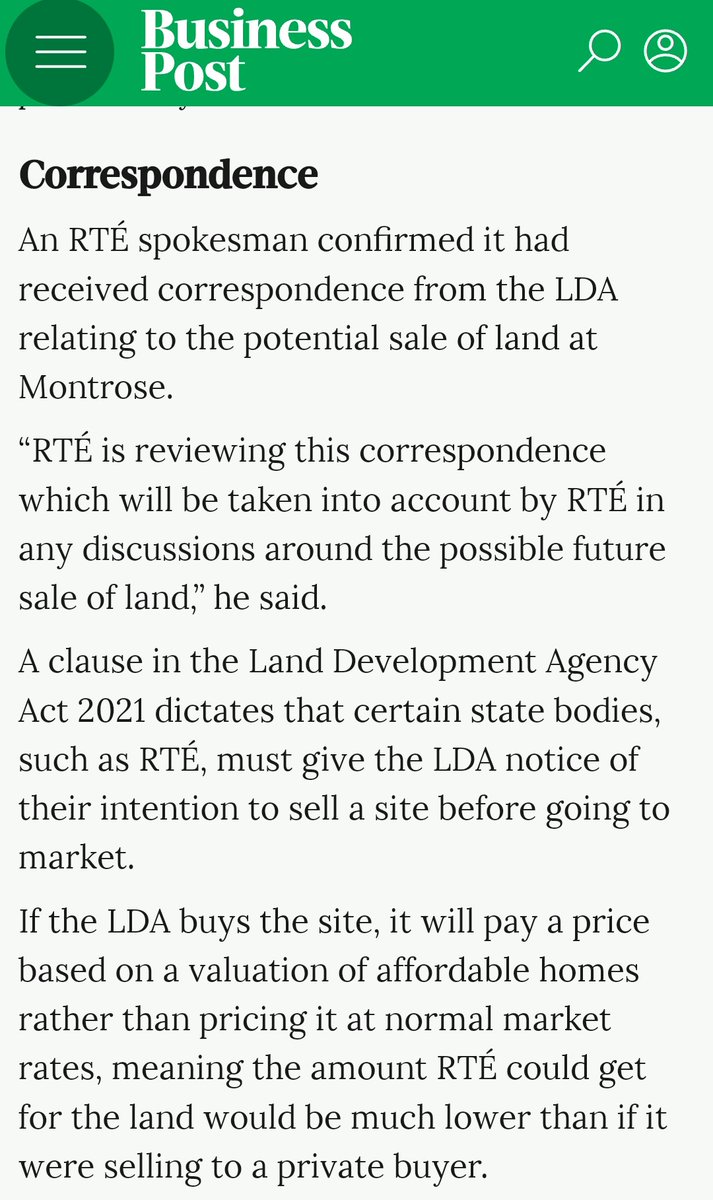 WhistleIRL's tweet photo. #RTÉ IN CRISIS:
RTÉ must give LDA first refusal on any sale of Montrose lands - today's @businessposthq 

https://t.co/mohV08wc4K

How about shutting down #Ireland's FraudCaster completely, and starting all over again from scratch?

#LateLate #LateLateShow @rte
#IrelandUncensored https://t.co/c3nA37BdzJ