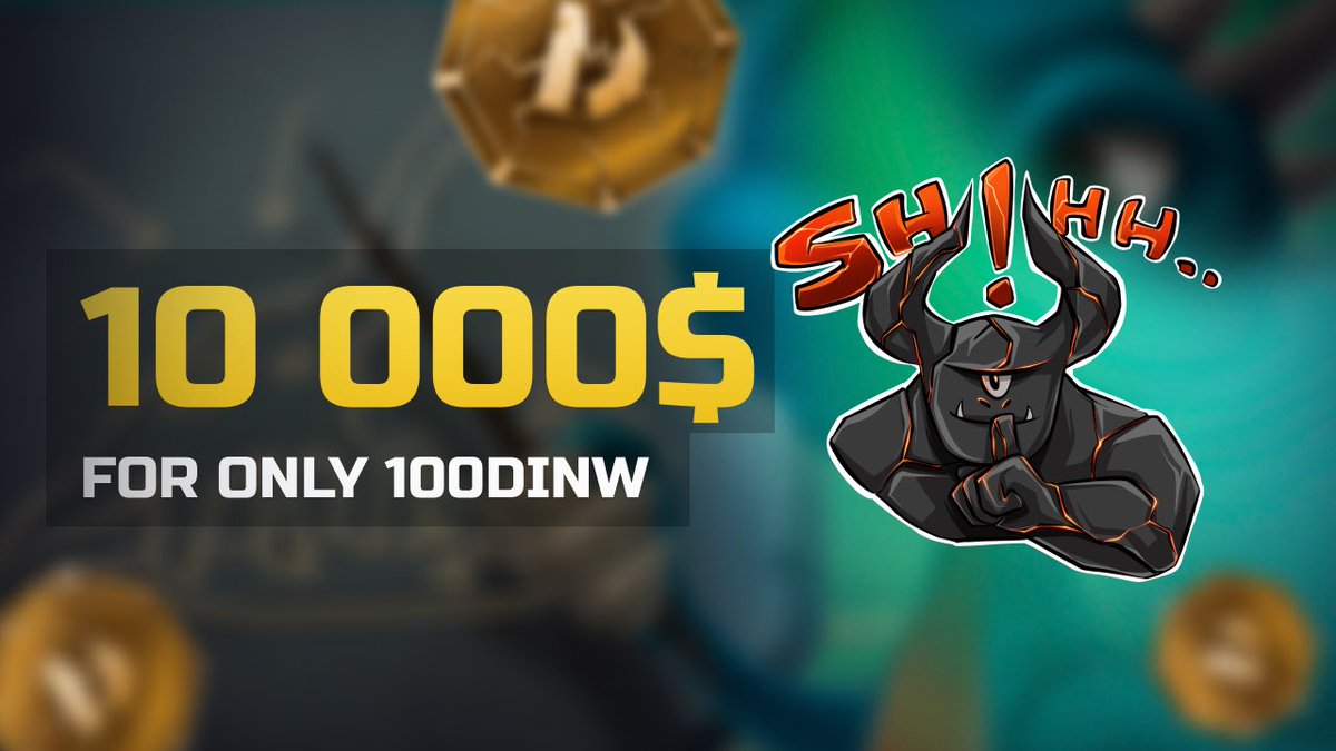 Win $10,000 for only 100DINW😱

Yes, today we're going to talk about the raffle 🎲 where you can win a new character, skills, high rank items, tokens and even a $10,000 super prize for just 100DINW🥇

❗️ And you can get your token back.

We will have a raffle every Friday. For