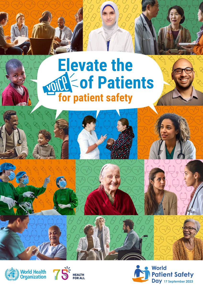 Today is World Patient Safety Day and  this week to mark the event we will be launching an initiative to support patients to work in partnership with us to support their patient safety. #Worldpatientsafetyday ⁦<a href="/CV_UHB/">Cardiff and Vale University Health Board</a>⁩ ⁦<a href="/Jas_Roberts10/">Jason Roberts</a>⁩